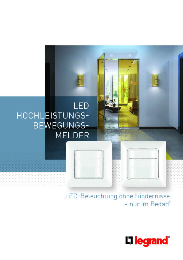 LED HOCHLEISTUNGSBEWEGUNGSMELDER