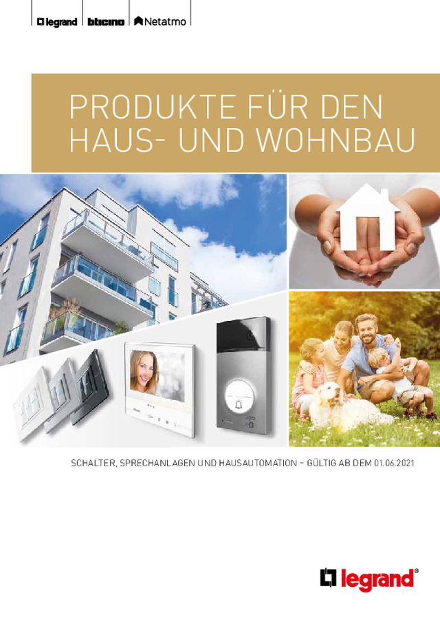 Produkte für den Haus- und Wohnbau