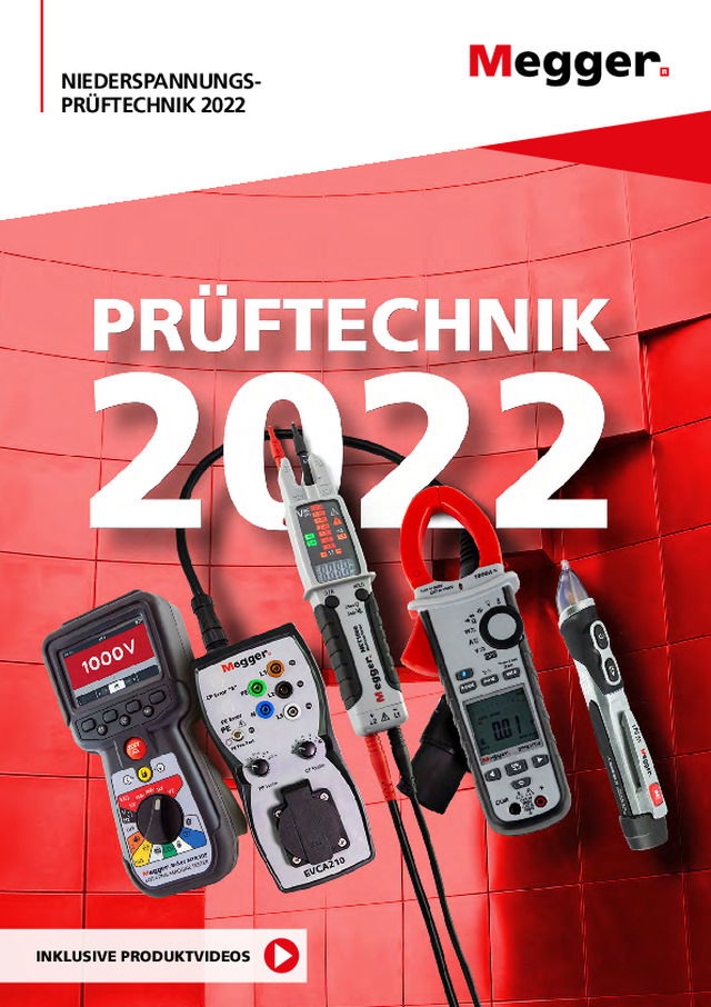 NIEDERSPANNUNGS-PRÜFTECHNIK 2022