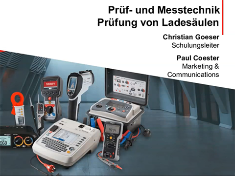 Prüf- und Messtechnik Prüfung von Ladesäulen