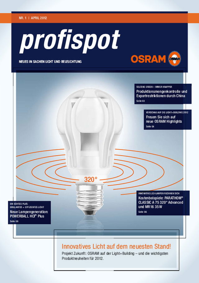 Profispot Nr. 1 | April 2012