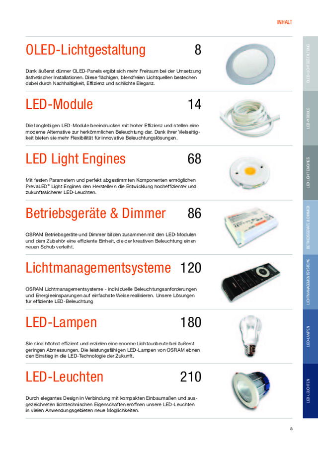 OSRAM LED Katalog 2012