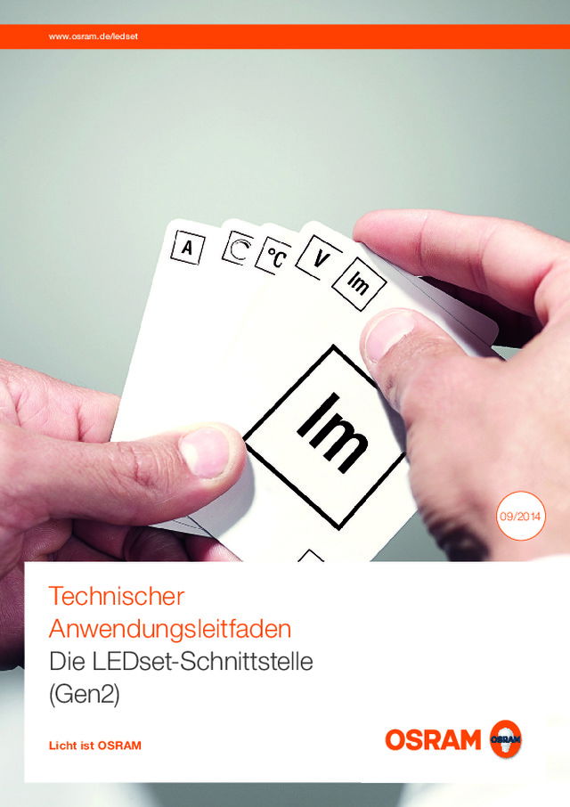 Die LEDset-Schnittstelle (Gen2)