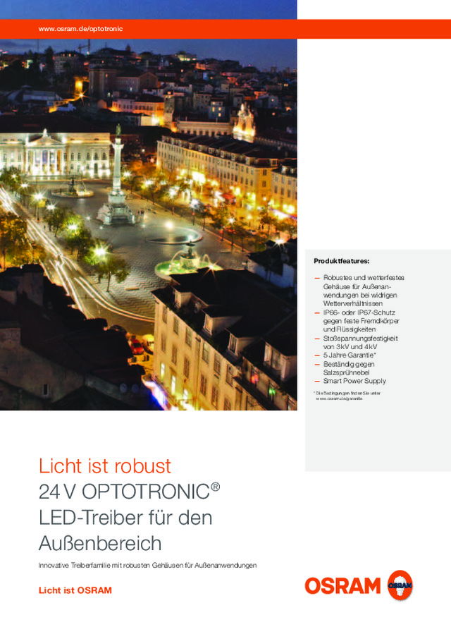 Licht ist robust