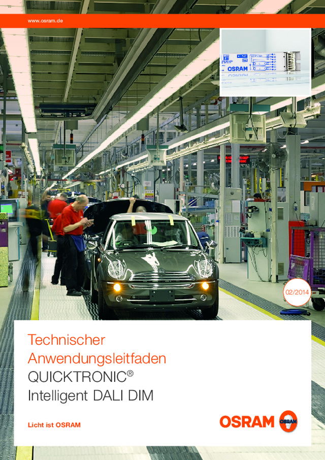 QUICKTRONIC® Intelligent DALI DIM