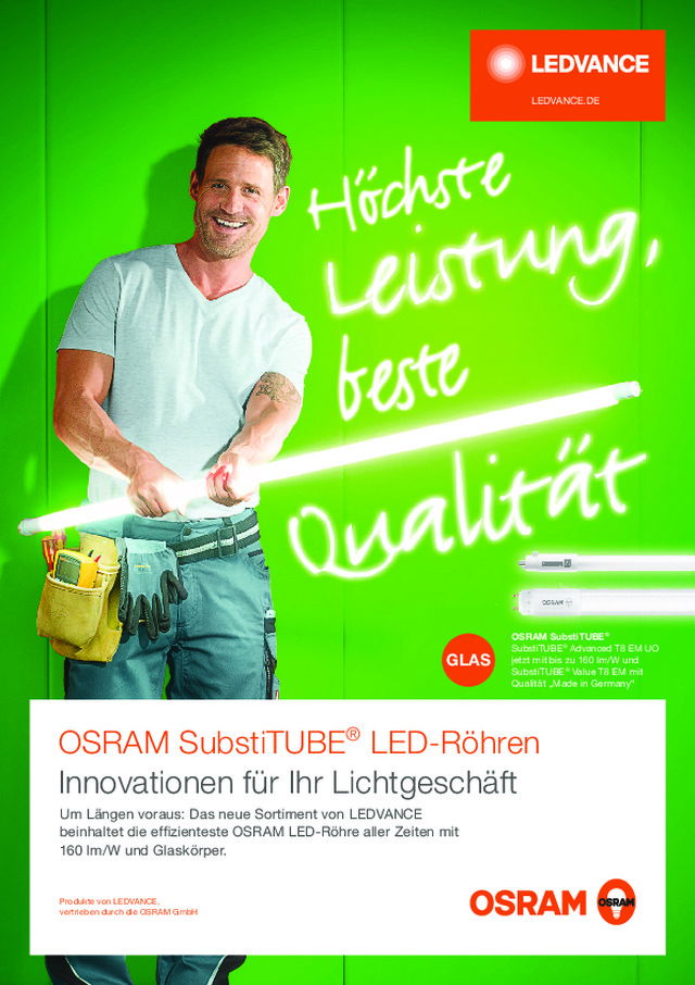 OSRAM SubstiTUBE® LED-Röhren
