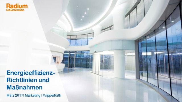 Energieeffizienz-Richtlinien und Maßnahmen
