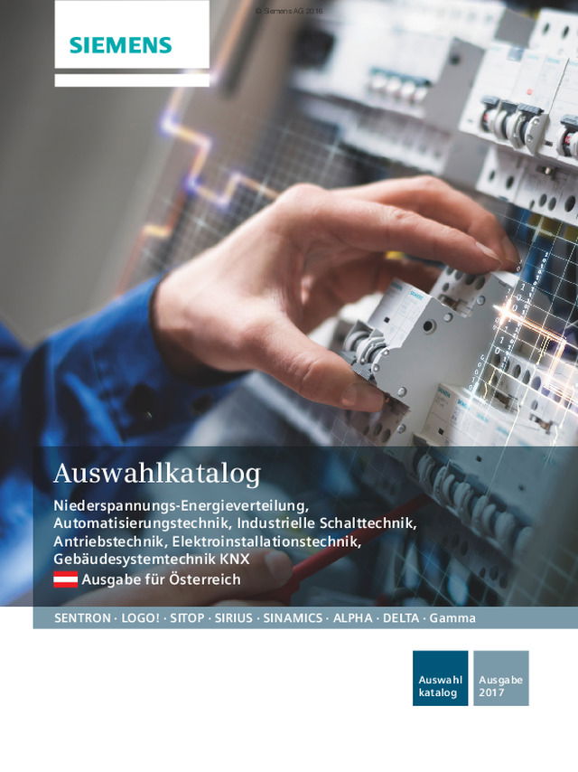 Auswahlkatalog Siemens Österreich