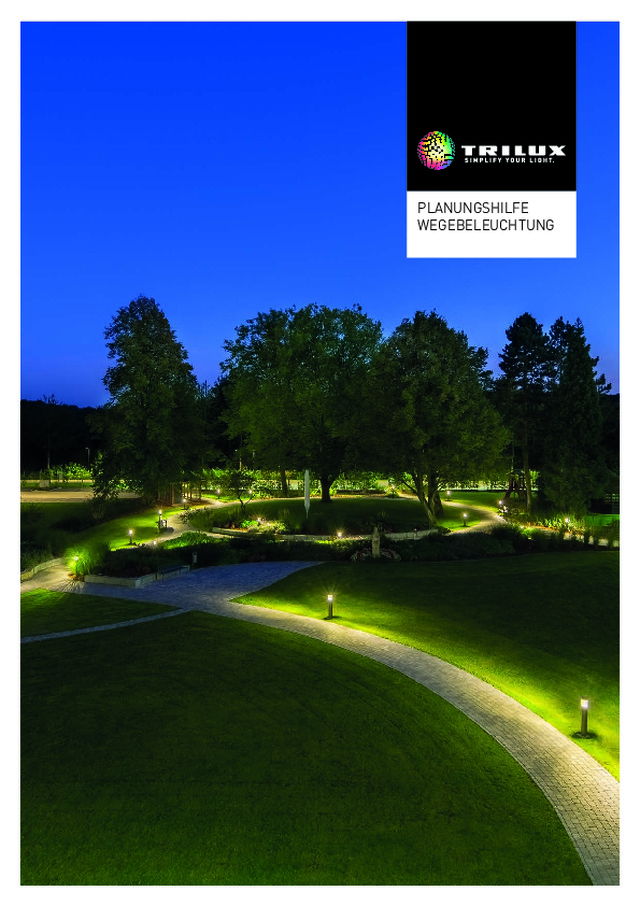 Planungshilfe Wegebeleuchtung