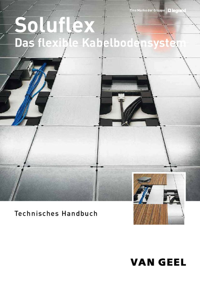 Soluflex Das flexible Kabelbodensystem