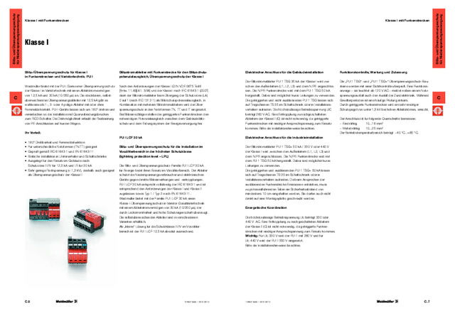 PU I mit Funkstrecken und Varistortechnik