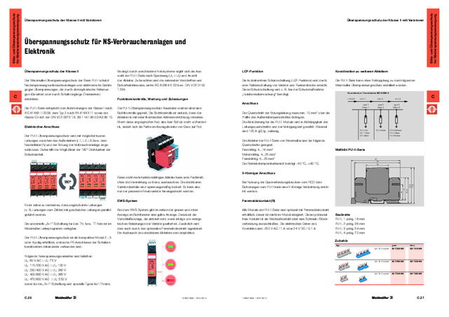 PU II für NS-Verbraucheranlagen und Elektronik