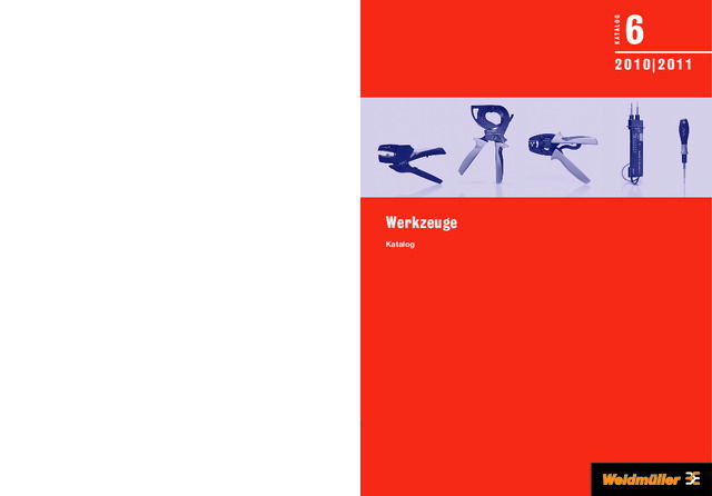Werkzeuge Katalog 2010/2011