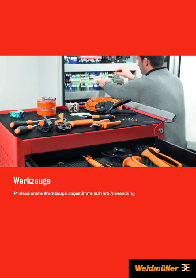 Werkzeuge von Weidmüller