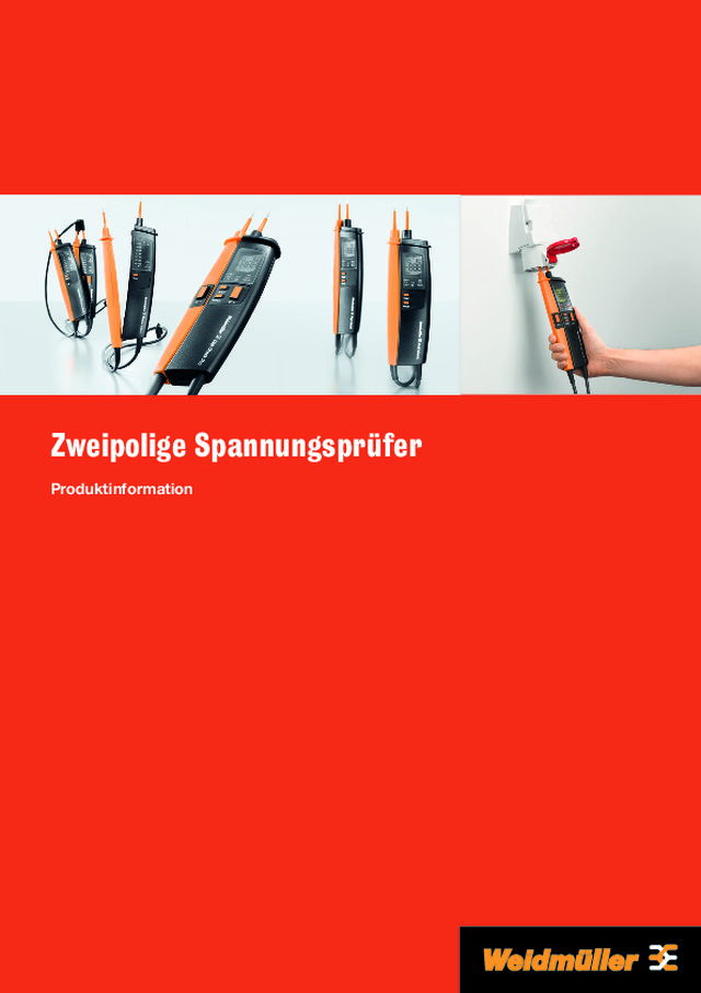 Zweipologe Spannungsprüfer