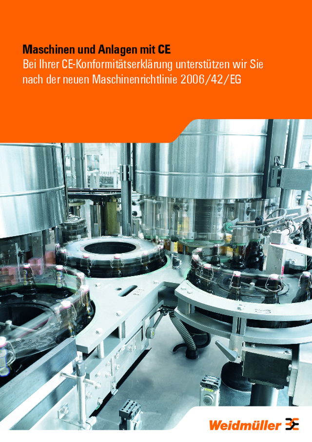 Maschinen und Anlagen mit CE