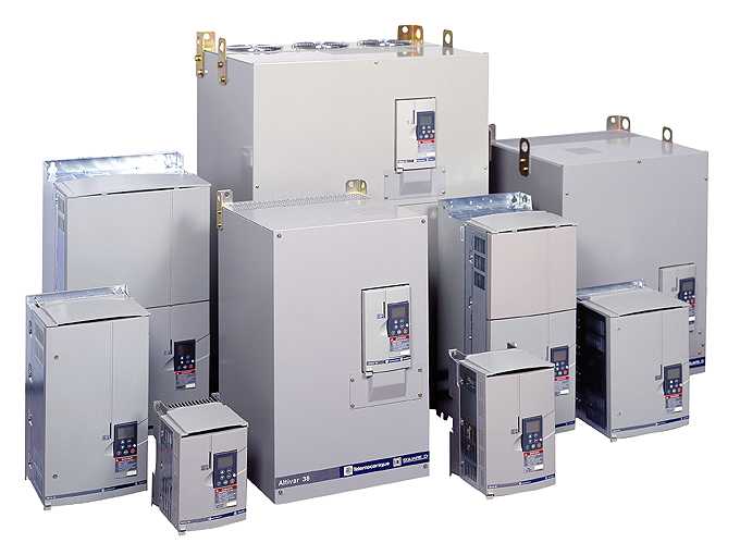 Frequenzumrichter Altivar 38 von Telemecanique -  Energiespar-Antrieb für Pumpen und Lüfter