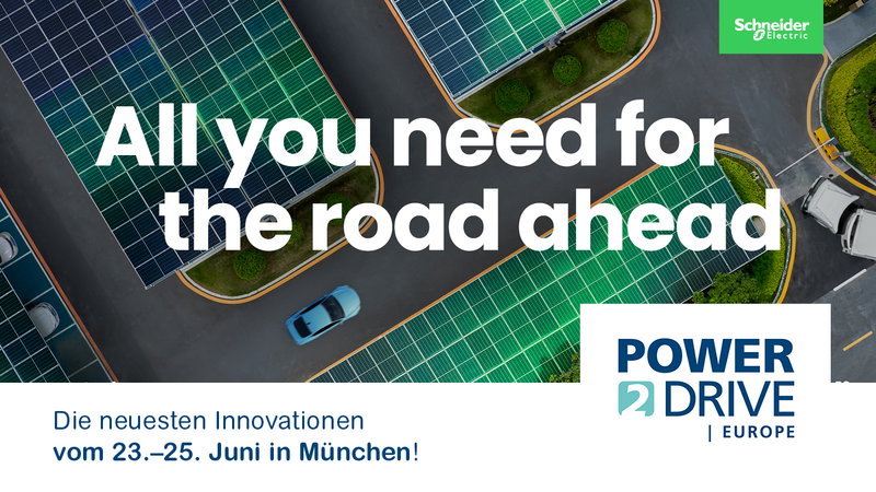Besuchen Sie Schneider Electric auf der Power2Drive 2026!