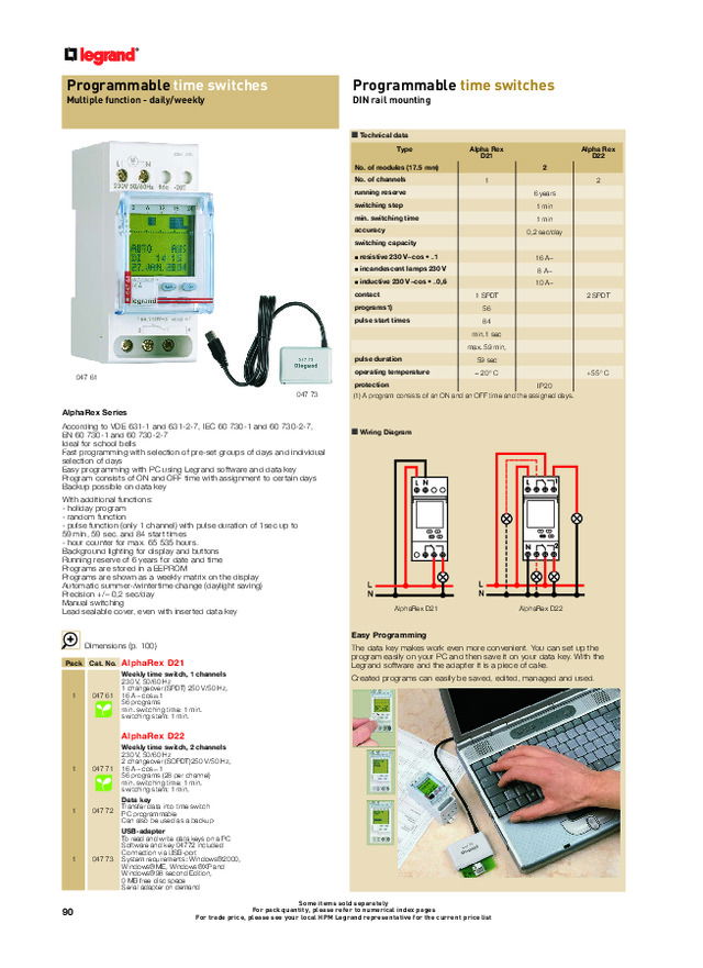 Legrand Time Switches
