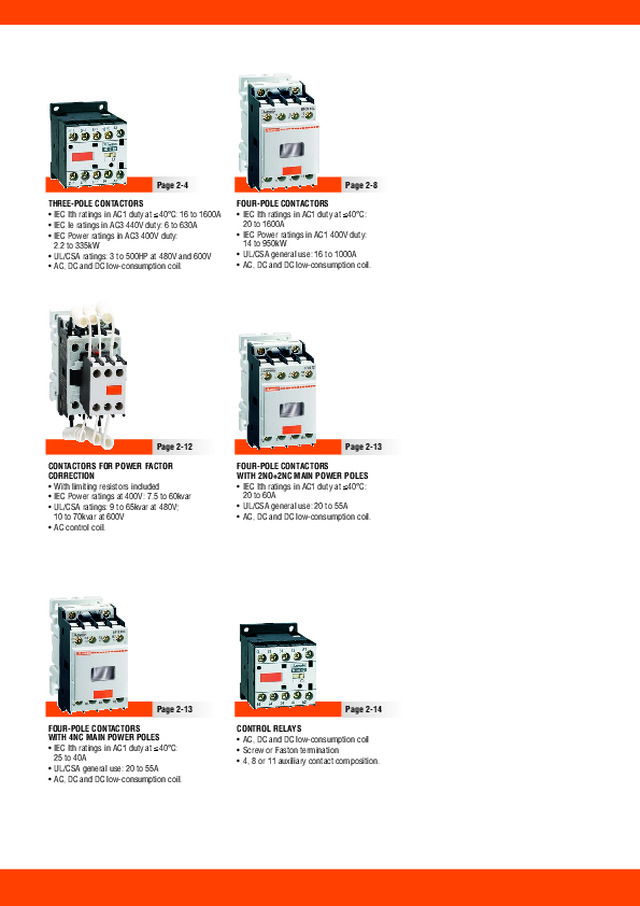 Lovato electric: contactors
