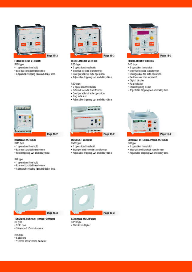 Lovato electric: earth leakage relays