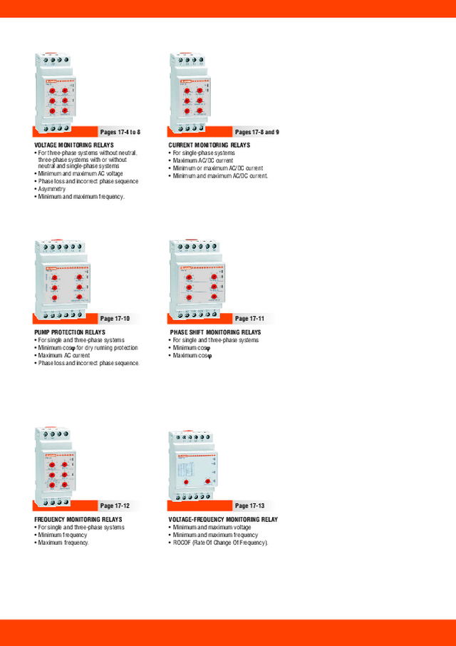 Lovato electric: protection relays