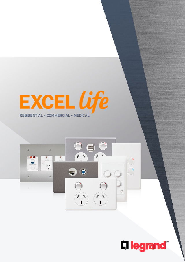 Legrand Excel Life 2015 Catalogue