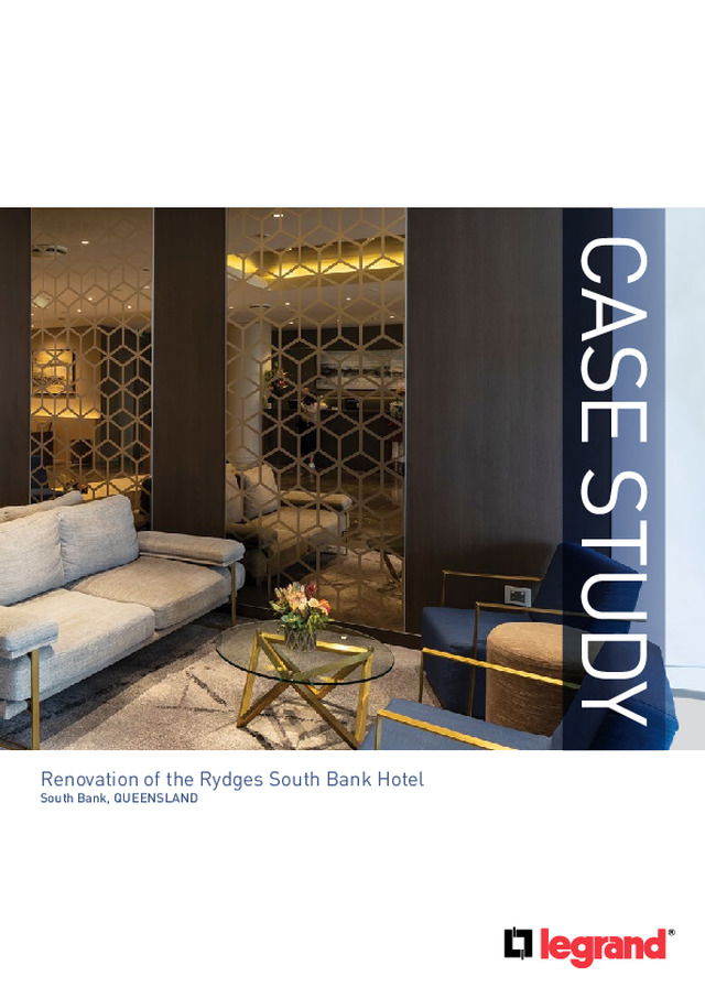 Renovation of the Rydges South Bank Hotel