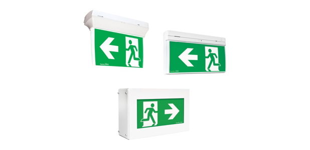 Mixing Exit & running man signs?