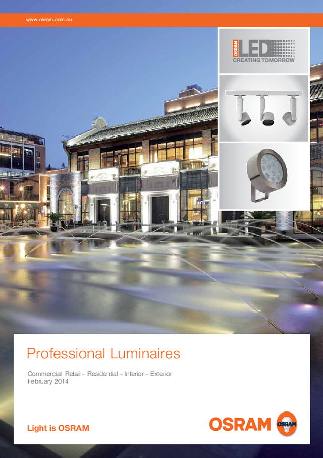 OSRAM Luminaires Catalogue