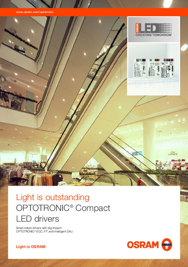 OPTOTRONIC® Compact LED drivers