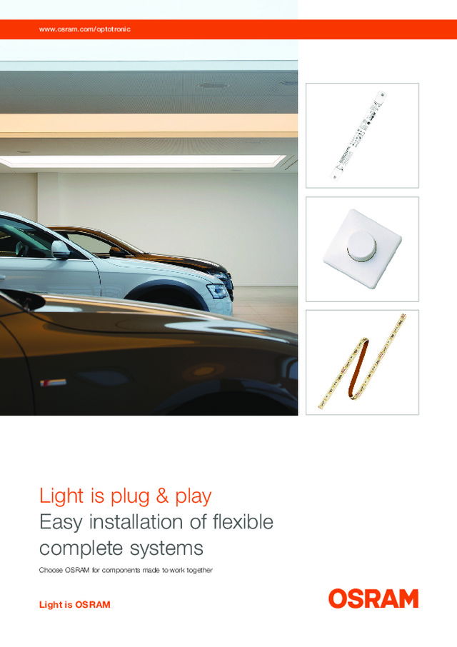 Light is plug & play - Osram - 2017