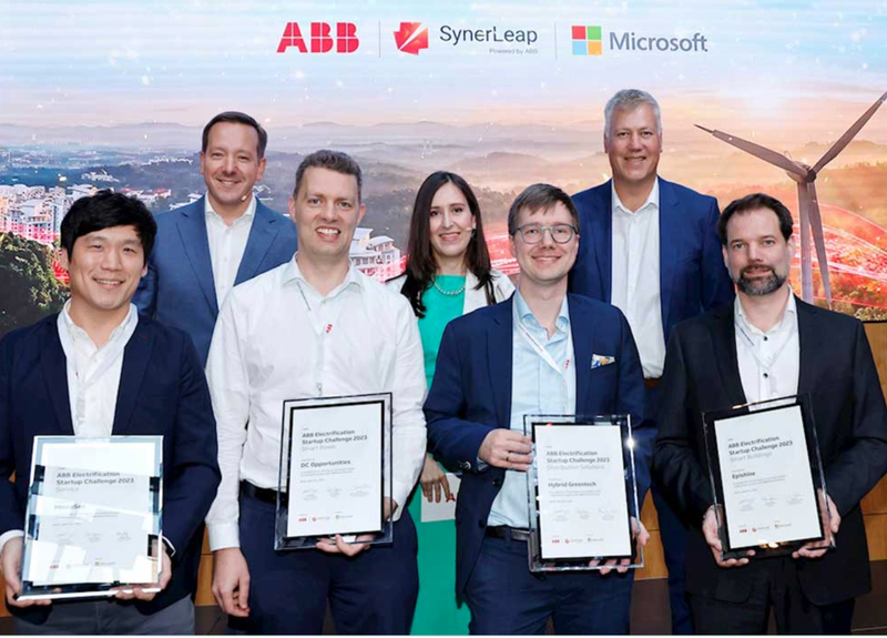 ABB Electrification Startup Challenge winners power up innovation