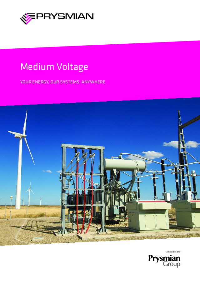 Prysmian - Medium Voltage Catalogue