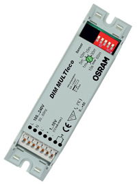 The compact modular light management system MULTIeco from OSRAM