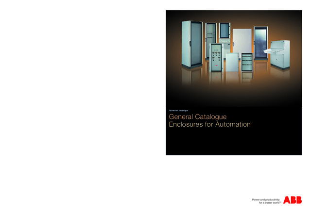 ABB enclosures for automation catalogue