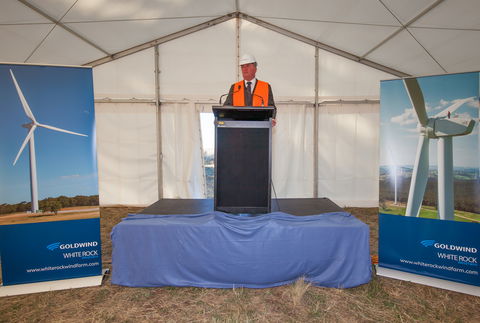 Barnaby Joyce launches $400 million White Rock Wind Farm