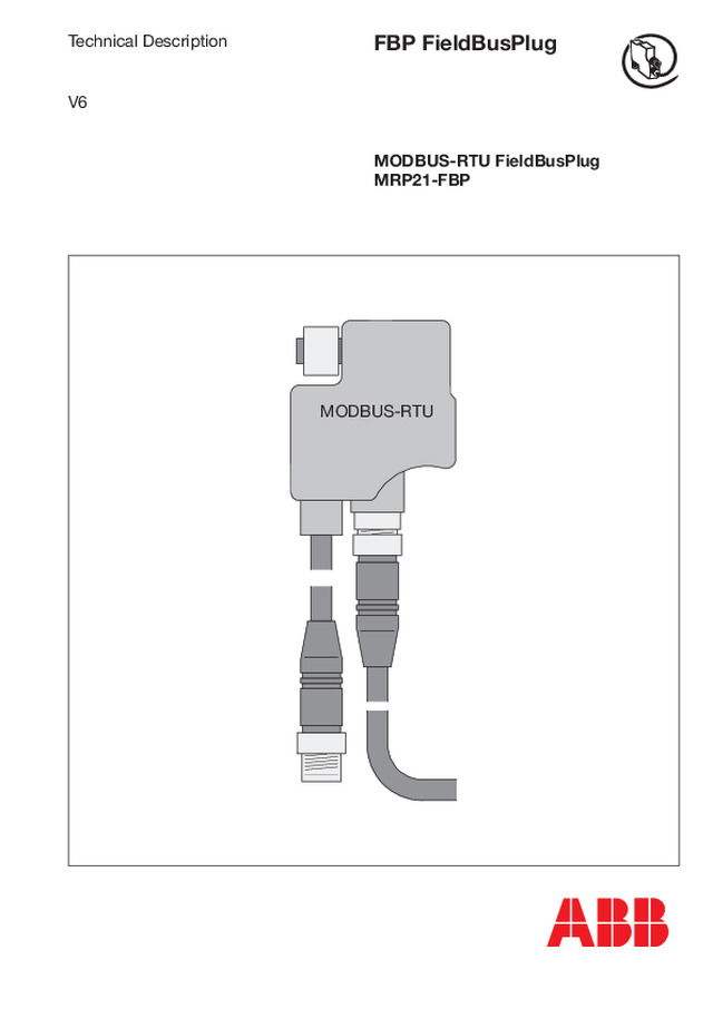 ABB FBP: Fieldbus Plug (MODbus-RTU)
