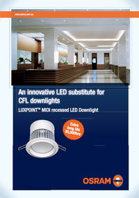 OSRAM Luxpoint Midi recessed LED downlight
