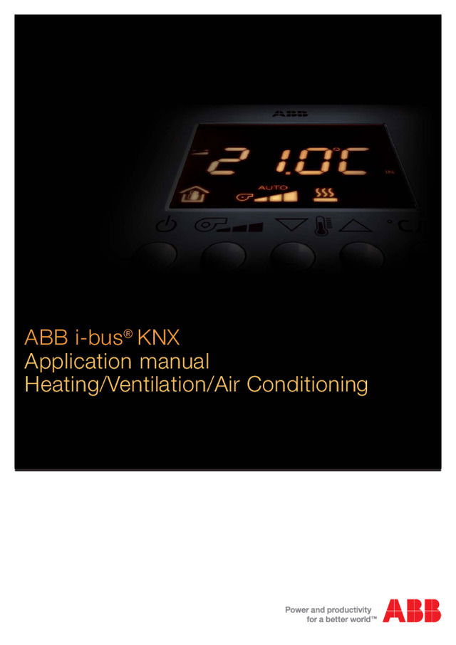 ABB HVAC application manual