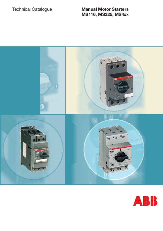 ABB manual motor starters