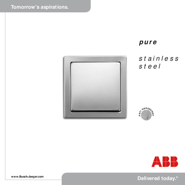 ABB pure stainless steel
