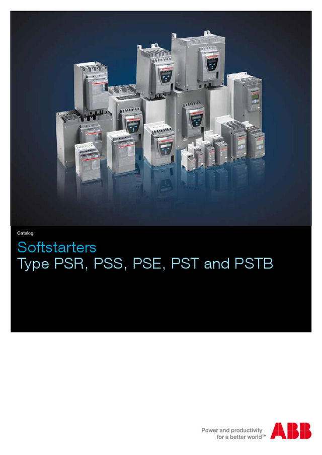 ABB Softstarters - PSR, PSS, PST & PSTB