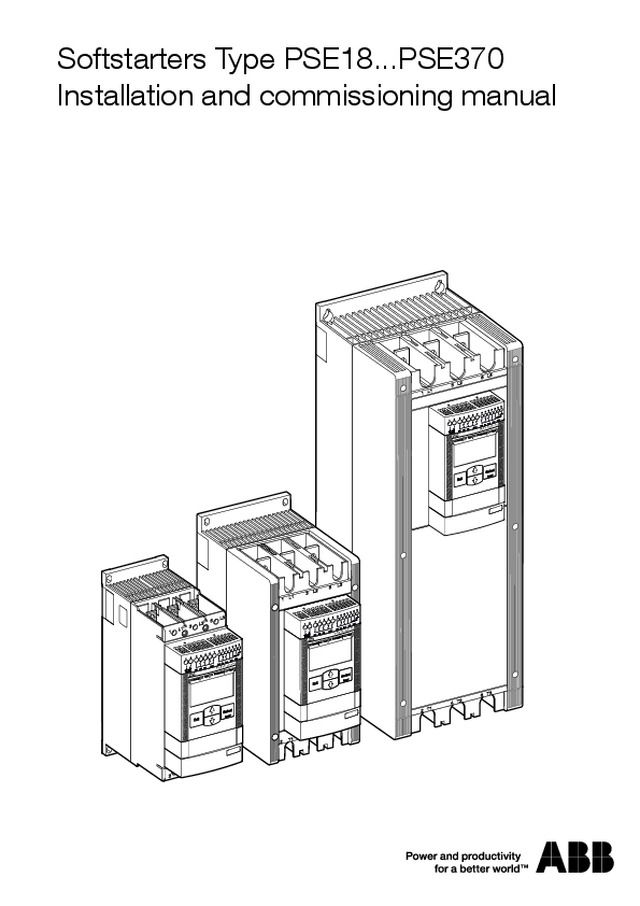 ABB softstarters - Type PSE18 & PSE370