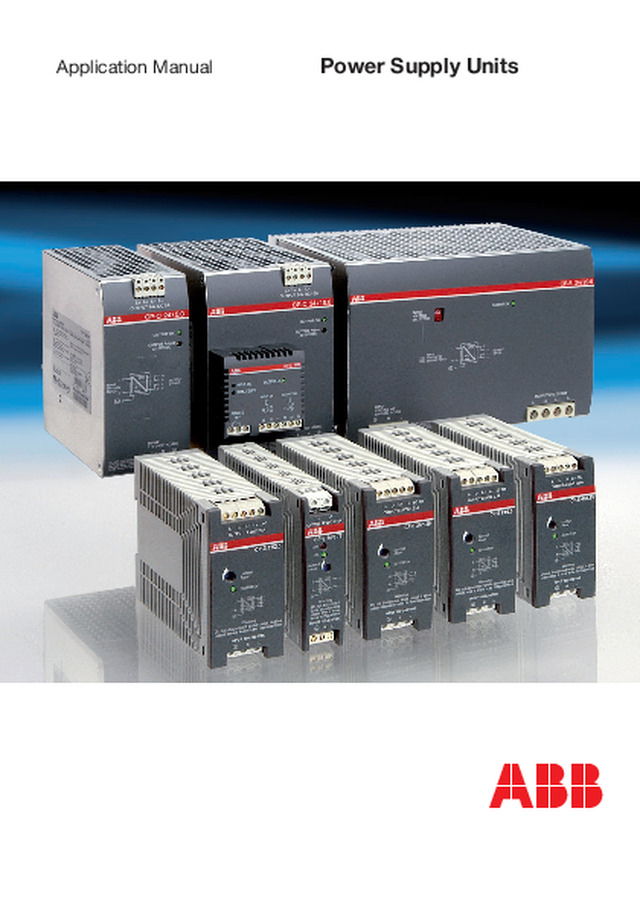 ABB\'s product guide to small transformers