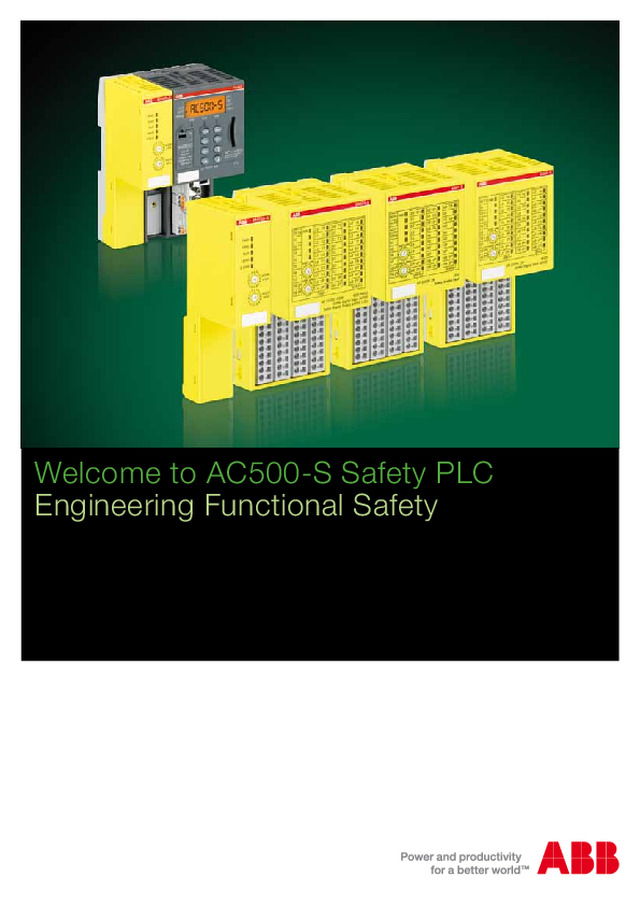 Welcome to AC500-S Safety PLC