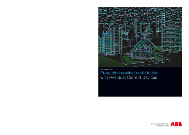 Protection against earth faults with Residual Current Devices