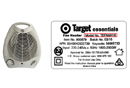 Product Recall: Target Australia Pty Ltd—Target Essentials Fan Heater