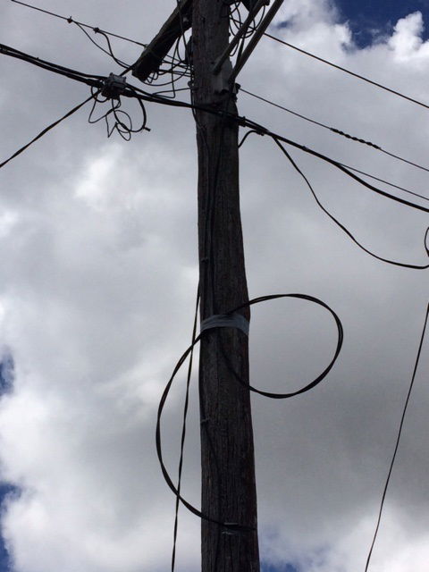 Interference with the electricity distribution network