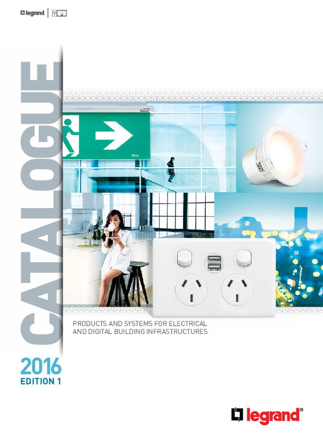 HPM & Legrand Combined 2016 Electrical Trade Product Catalogue- Edition 1